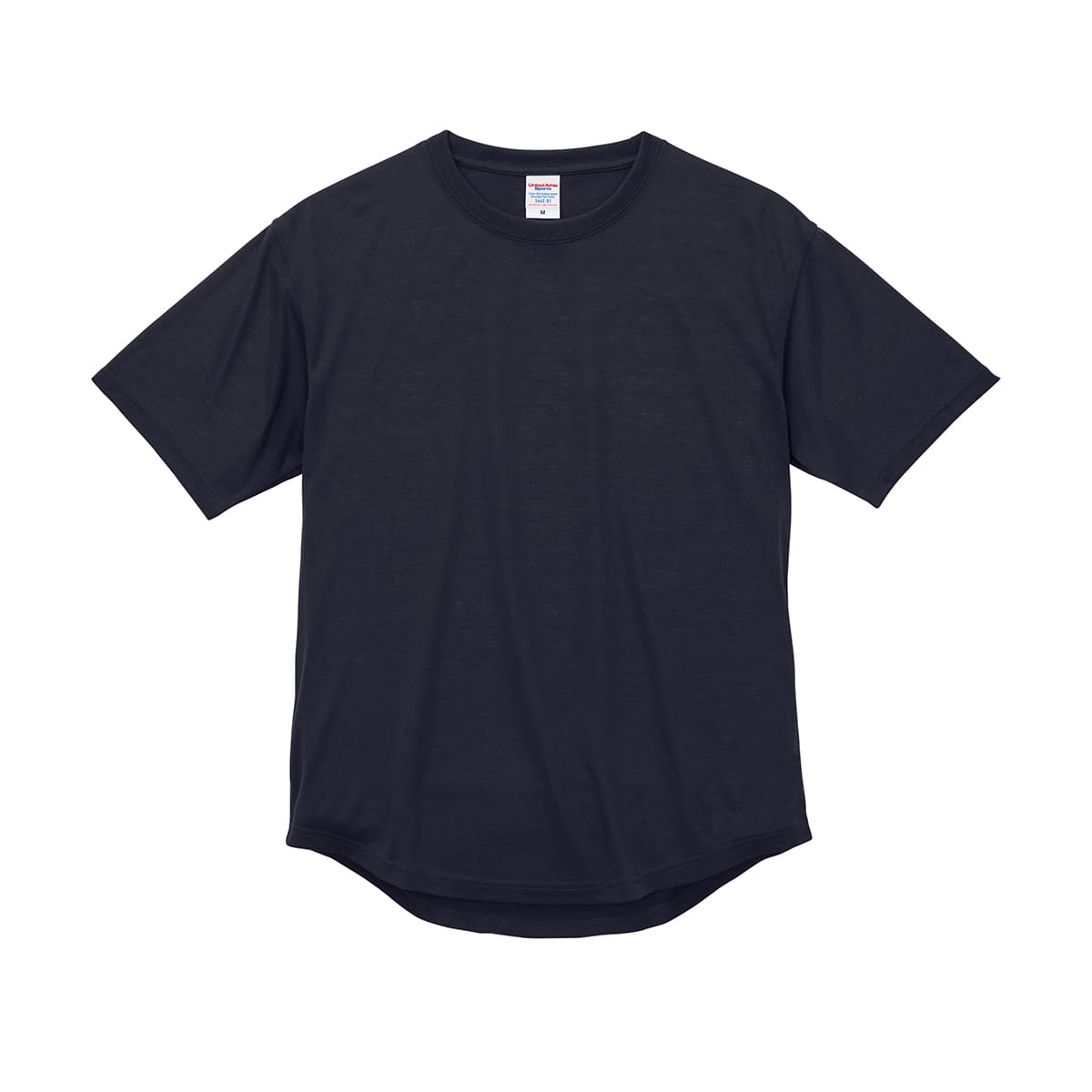 5.6オンス ドライコットンタッチ ラウンドテール Tシャツ（ローブリード） | メンズ | 1枚 | 5662-01 | ネイビー