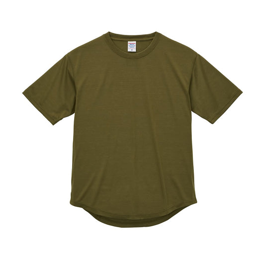 5.6オンス ドライコットンタッチ ラウンドテール Tシャツ（ローブリード） | メンズ | 1枚 | 5662-01 | アシッドオリーブ