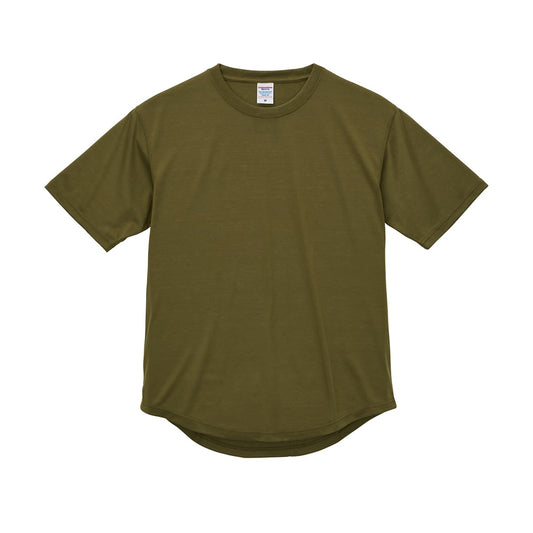 5.6オンス ドライコットンタッチ ラウンドテール Tシャツ（ローブリード） | メンズ | 1枚 | 5662-01 | アシッドオリーブ
