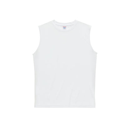 4.4オンス ドライスムース リサイクルポリエステル スリーブレスシャツ | メンズ | 1枚 | 5703-01 | ホワイト