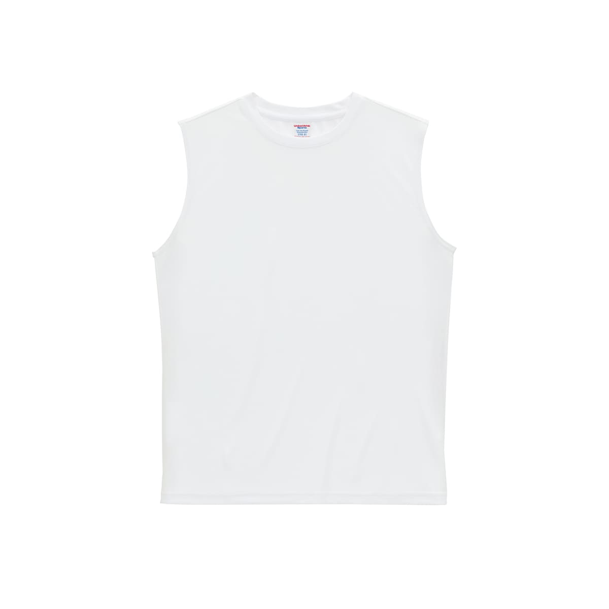 4.4オンス ドライスムース リサイクルポリエステル スリーブレスシャツ | ビッグサイズ | 1枚 | 5703-01 | ホワイト