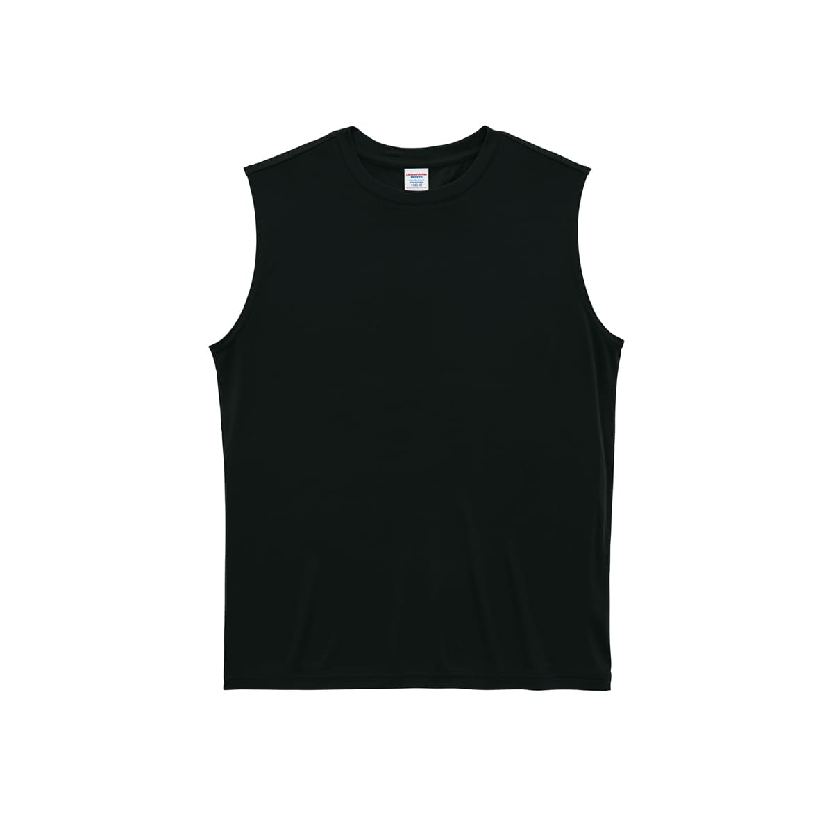 4.4オンス ドライスムース リサイクルポリエステル スリーブレスシャツ | ビッグサイズ | 1枚 | 5703-01 | ブラック