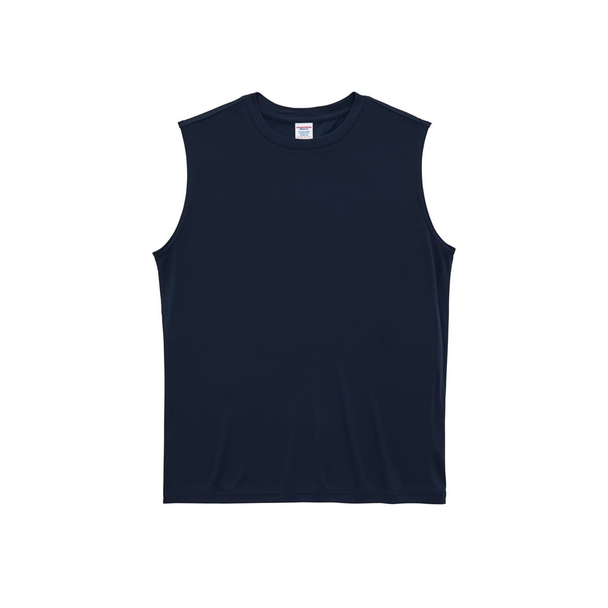 4.4オンス ドライスムース リサイクルポリエステル スリーブレスシャツ | ビッグサイズ | 1枚 | 5703-01 | ネイビー