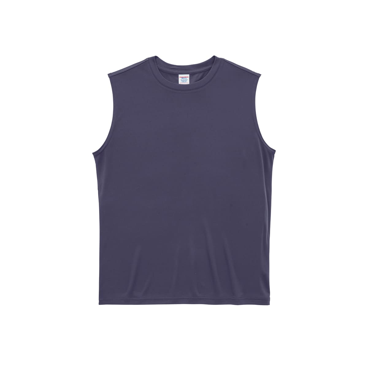 4.4オンス ドライスムース リサイクルポリエステル スリーブレスシャツ | メンズ | 1枚 | 5703-01 | グレイッシュパープル