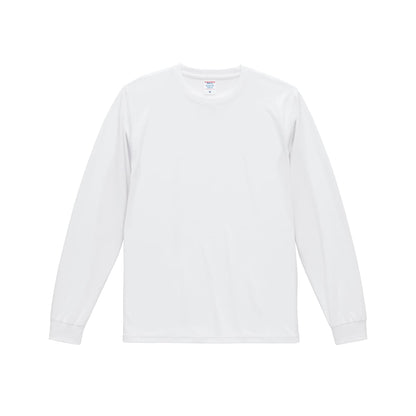 4.4オンス ドライスムース リサイクルポリエステル ロングスリーブ Tシャツ | メンズ | 1枚 | 5709-01 | ホワイト