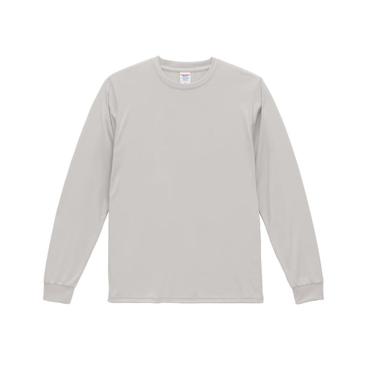 4.4オンス ドライスムース リサイクルポリエステル ロングスリーブ Tシャツ | メンズ | 1枚 | 5709-01 | フロストグレー