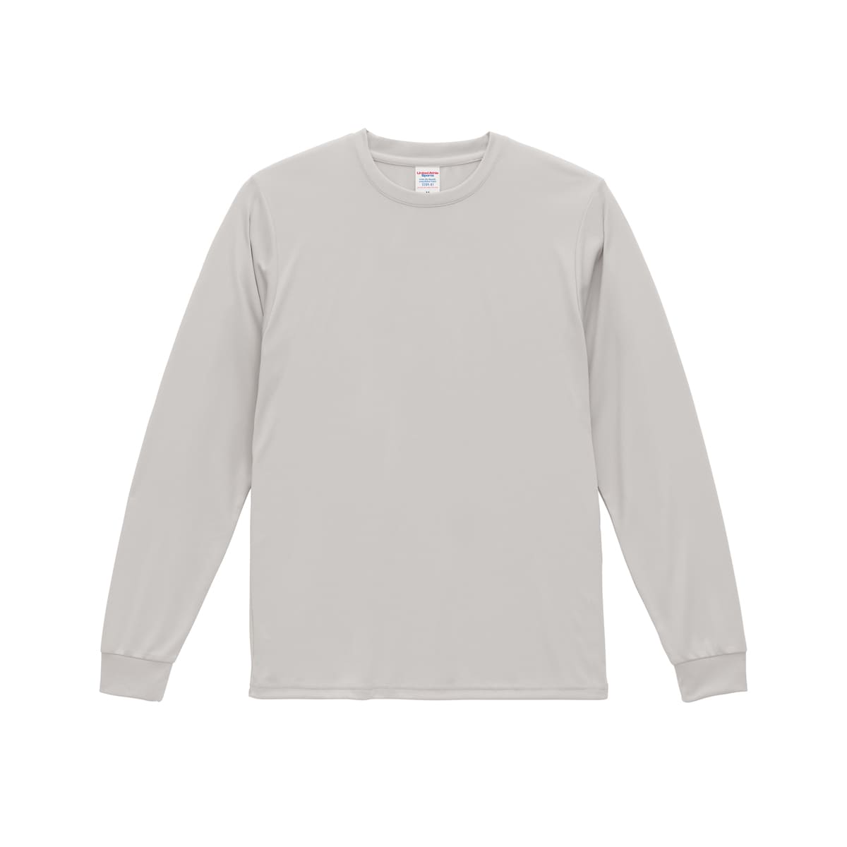 4.4オンス ドライスムース リサイクルポリエステル ロングスリーブ Tシャツ | ビッグサイズ | 1枚 | 5709-01 | フロストグレー