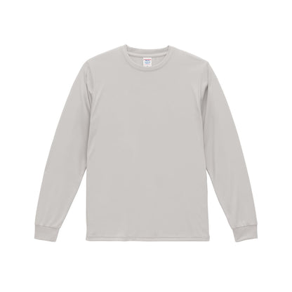 4.4オンス ドライスムース リサイクルポリエステル ロングスリーブ Tシャツ | ビッグサイズ | 1枚 | 5709-01 | フロストグレー