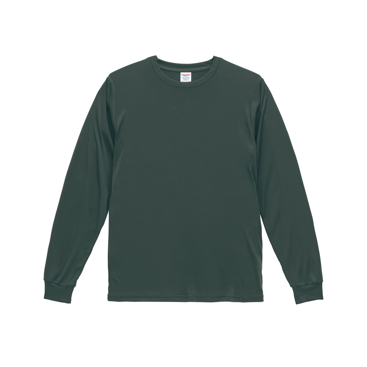 4.4オンス ドライスムース リサイクルポリエステル ロングスリーブ Tシャツ | ビッグサイズ | 1枚 | 5709-01 | グレイッシュグリーン