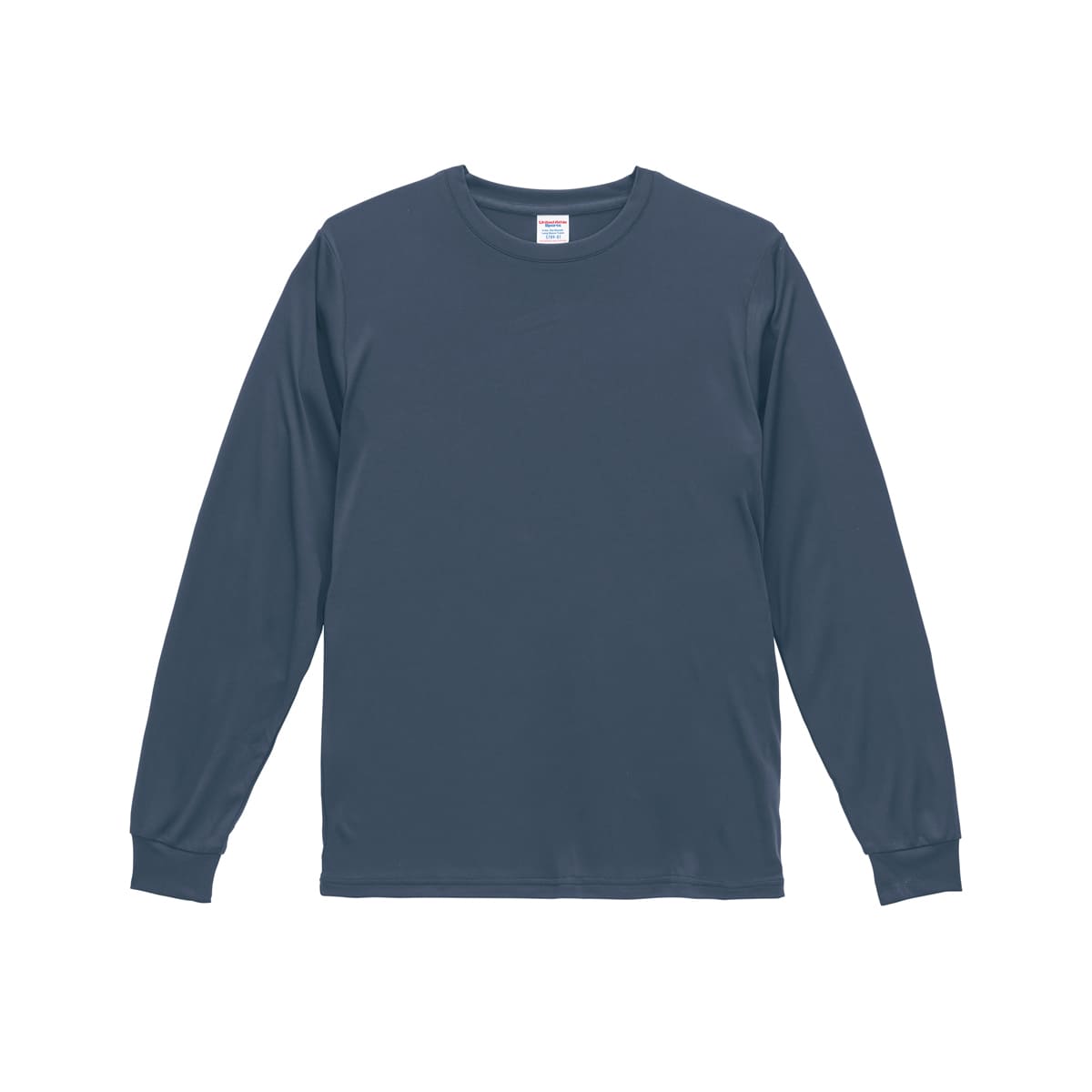 4.4オンス ドライスムース リサイクルポリエステル ロングスリーブ Tシャツ | ビッグサイズ | 1枚 | 5709-01 | グレイッシュブルー