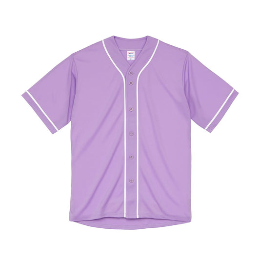 4.1オンス ドライアスレチック ベースボールシャツ | メンズ | 1枚 | 5982-01 | ラベンダー/ホワイト