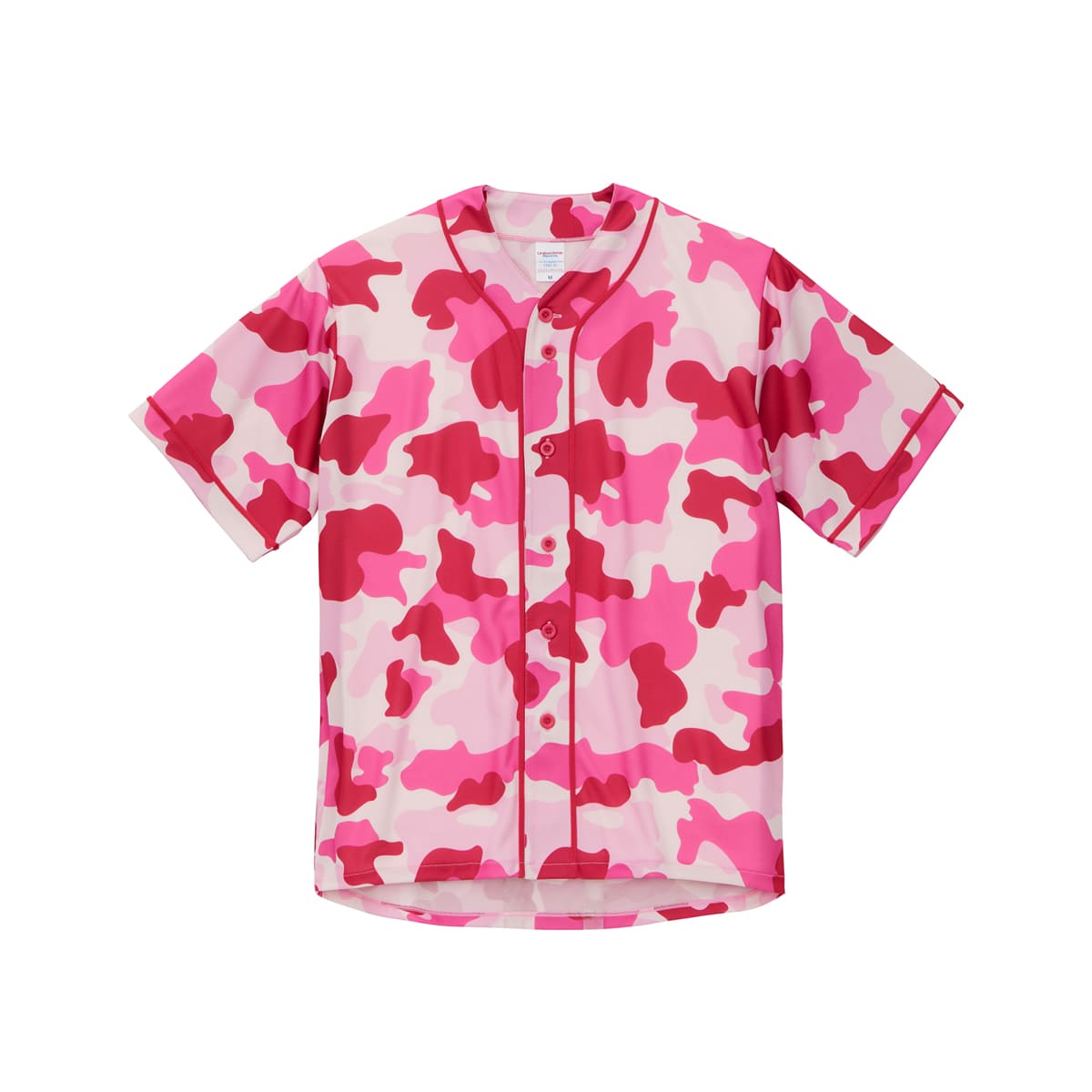 4.1オンス ドライアスレチック ベースボールシャツ | ビッグサイズ | 1枚 | 5982-01 | ピンクウッドランド