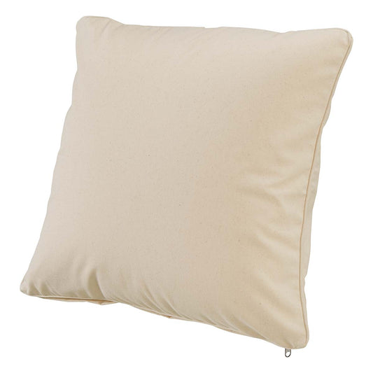 レギュラー キャンバス スクエア クッション カバー | ノベルティ(小物) | 1枚 | 6161-01 | ナチュラル