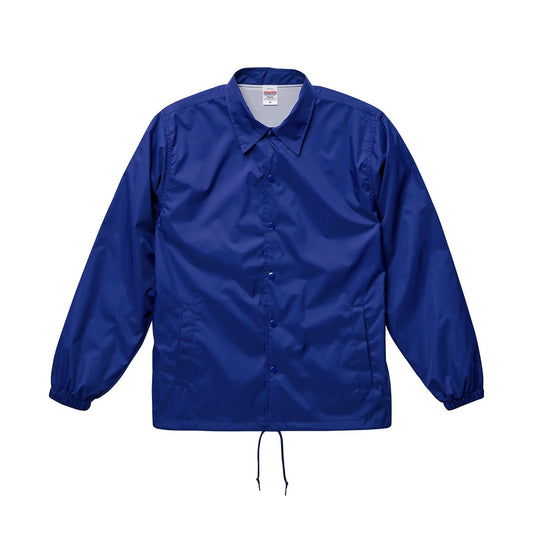 ナイロン コーチ ジャケット (ライニング付) | ビッグサイズ | 1枚 | 7059-01 | マリンブルー