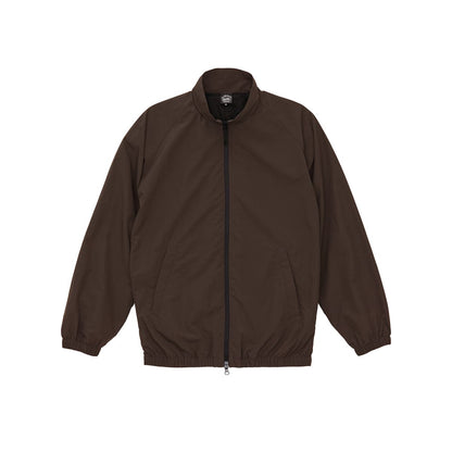 コットンライク ナイロン トレーニング ジャケット（裏地付） | メンズ | 1枚 | 7220-01 | ダークチョコレート