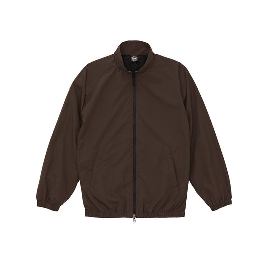コットンライク ナイロン トレーニング ジャケット（裏地付） | メンズ | 1枚 | 7220-01 | ダークチョコレート