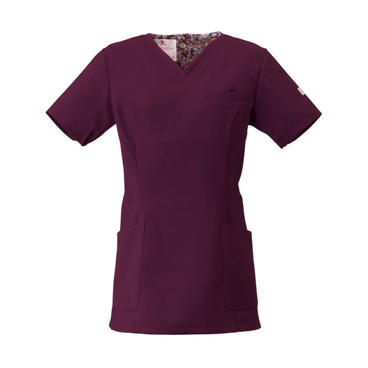 レディススクラブ（Wacoal HI collection） | メディカルウェア | 1枚 | HI700 | バーガンディ