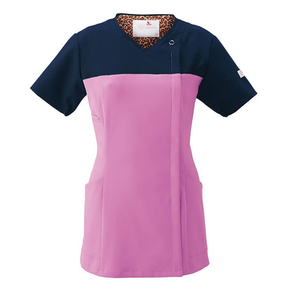 レディスジップスクラブ（Wacoal HI collection） | メディカルウェア | 1枚 | HI701 | ランジアパープル×ダークネイビー