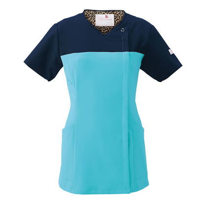 レディスジップスクラブ（Wacoal HI collection） | メディカルウェア | 1枚 | HI701 | グランディス×ダークネイビー