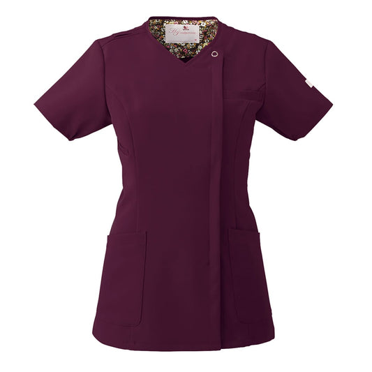 レディスジップスクラブ（Wacoal HI collection） | メディカルウェア | 1枚 | HI704 | バーガンディ