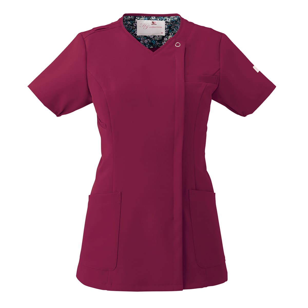 レディスジップスクラブ（Wacoal HI collection） | メディカルウェア | 1枚 | HI704 | ガーネット