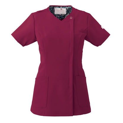 レディスジップスクラブ（Wacoal HI collection） | メディカルウェア | 1枚 | HI704 | ガーネット