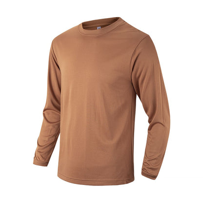アースカラー長袖Tシャツ | ユニフォーム | 1枚 | P951 | タン