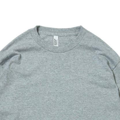 6.0oz ユニセックス ロングスリーブ Tシャツ | メンズ | 1枚 | 1304 | ヘザーグレー