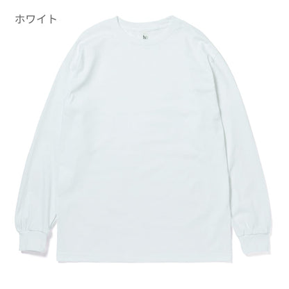 6.0oz ユニセックス ロングスリーブ Tシャツ | メンズ | 1枚 | 1304 | ホワイト