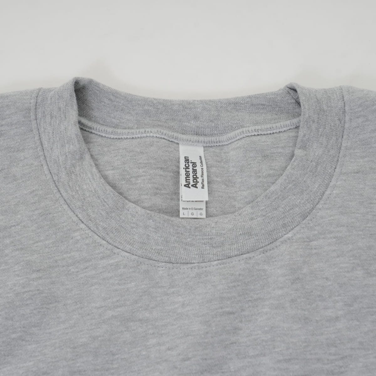 7.6oz リフレックスフリース ユニセックス スウェットシャツ | ビッグサイズ | 1枚 | RF496 | ヘザーグレー