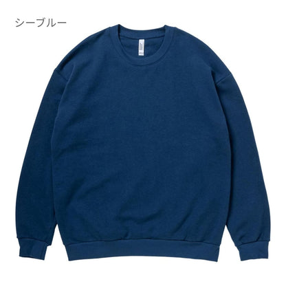 7.6oz リフレックスフリース ユニセックス スウェットシャツ | メンズ | 1枚 | RF496 | ヘザーグレー