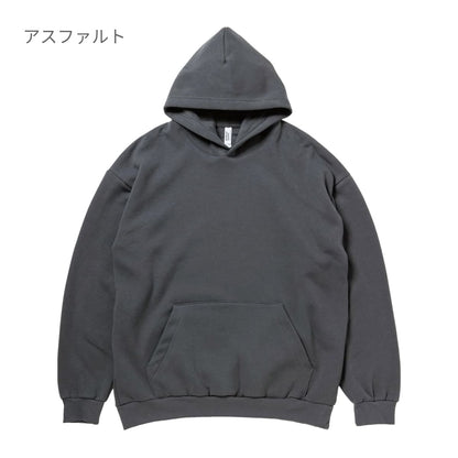 7.6oz リフレックスフリース ユニセックス プルオーバーパーカー | ビッグサイズ | 1枚 | RF498 | アスファルト