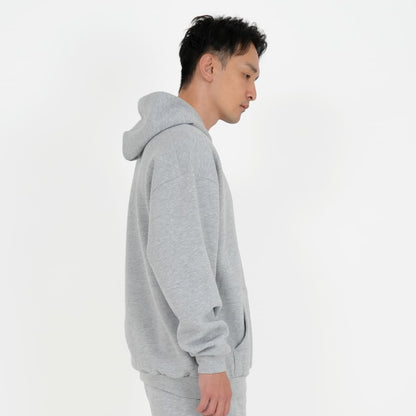 7.6oz リフレックスフリース ユニセックス プルオーバーパーカー | メンズ | 1枚 | RF498 | ヘザーグレー