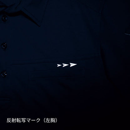 長袖ポロシャツ | ユニフォーム | 1枚 | 8309 | ブラック