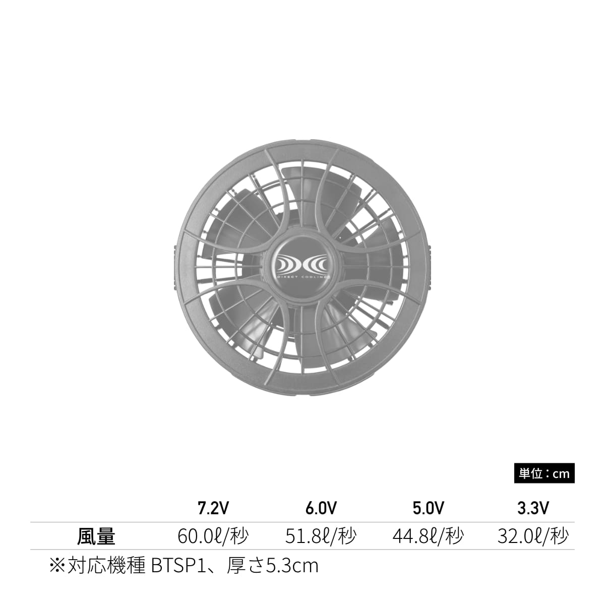 空調服スターターキット7.2V | ユニフォーム | 1枚 | SKSP01 | ブラックxブルー