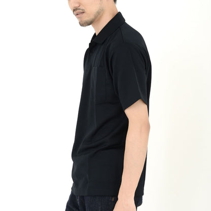 ポケット付き アクティブ ポロシャツ | ビッグサイズ | 1枚 | APP-260 | ブラック