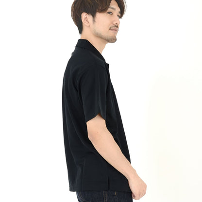 ポケット付き アクティブ ポロシャツ | ビッグサイズ | 1枚 | APP-260 | ブラック