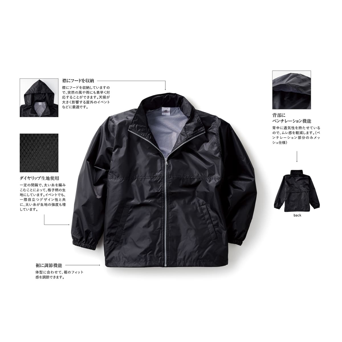 ブライトコート | メンズ | 1枚 | NBR-020 | イエロー