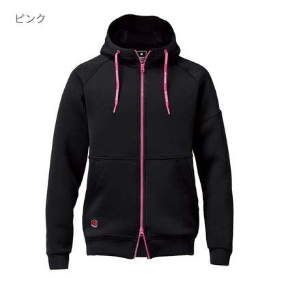 エアーテックジップフーディ（ユニセックス）［4095シリーズ］ | ユニフォーム | 1枚 | 4110 | ピンク