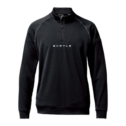 ハーフジップシャツ（ユニセックス） | ユニフォーム | 1枚 | 4113 | ブラック