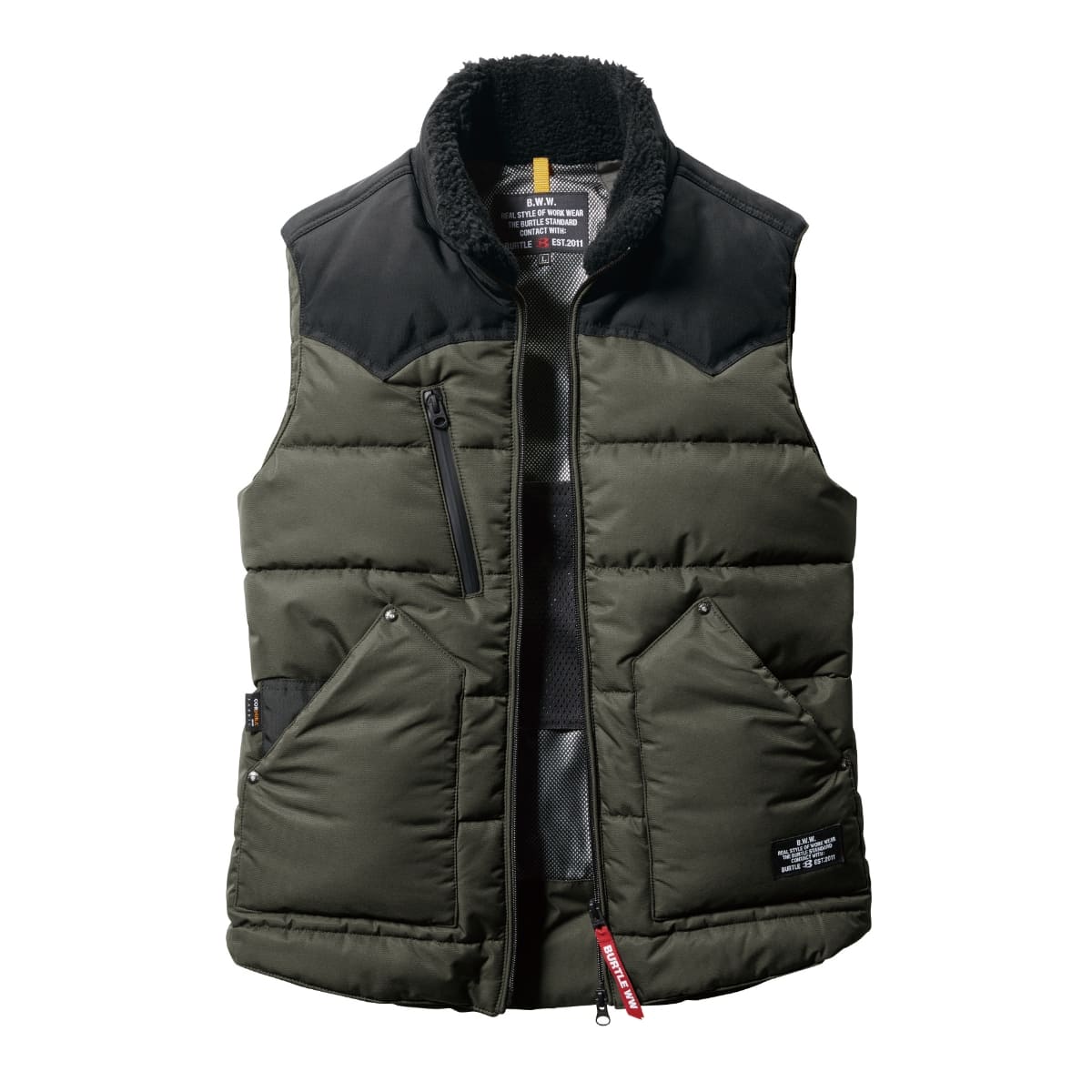 防寒ベスト（ユニセックス）［5020シリーズ］ | ユニフォーム | 1枚 | 5024 | カーディナル