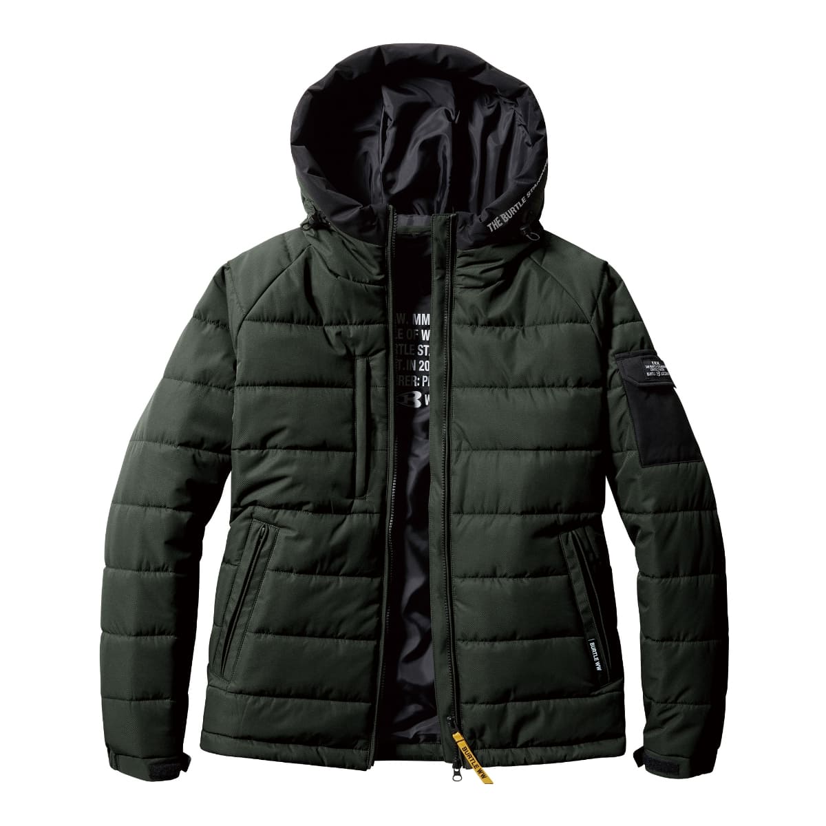 防寒フーディジャケット（ユニセックス）［5030シリーズ］ | ユニフォーム | 1枚 | 5030 | ブラック