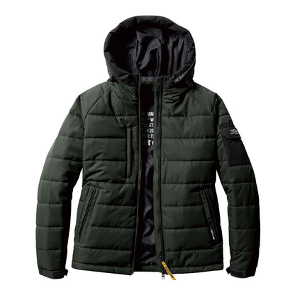 防寒フーディジャケット（ユニセックス）［5030シリーズ］ | ユニフォーム | 1枚 | 5030 | ブラック