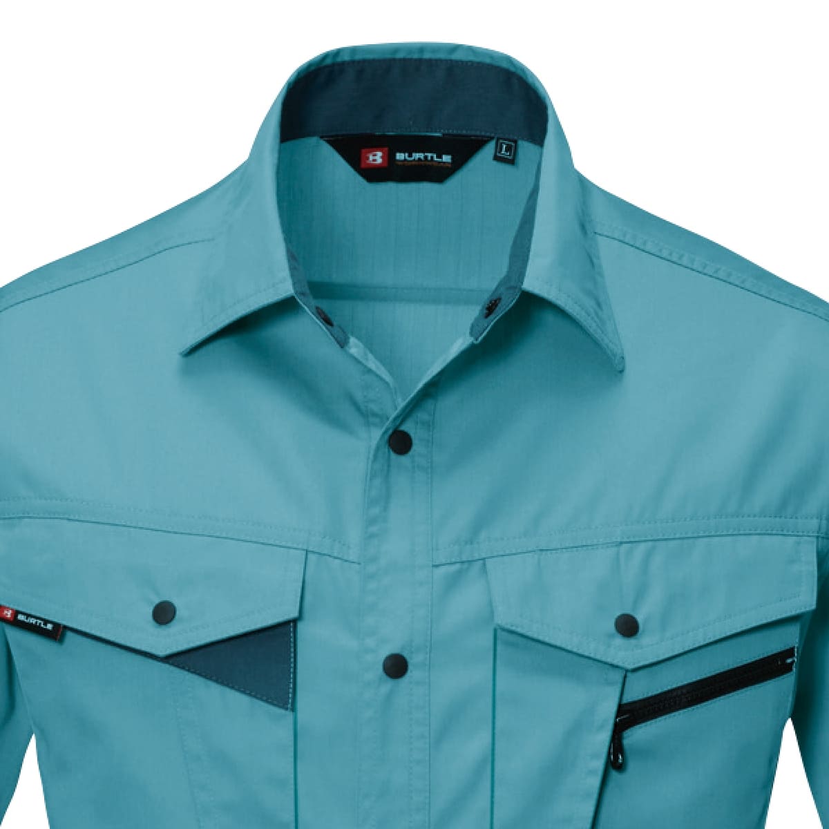 長袖シャツ［6021シリーズ］ | ユニフォーム | 1枚 | 6023 | アースグリーン