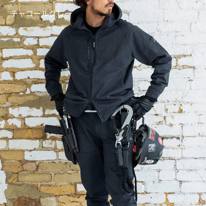 フーディブルゾン（ユニセックス）［851シリーズ］ | ユニフォーム | 1枚 | 851 | ブラック