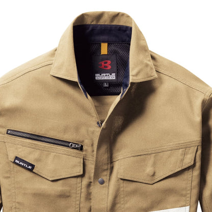 長袖シャツ（ユニセックス）［9091シリーズ］ | ユニフォーム | 1枚 | 9095 | ネイビー