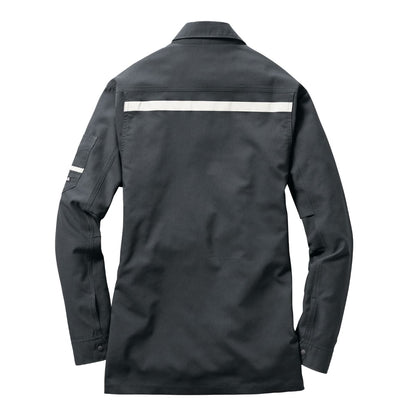 長袖シャツ（ユニセックス）［9091シリーズ］ | ユニフォーム | 1枚 | 9095 | シルバー