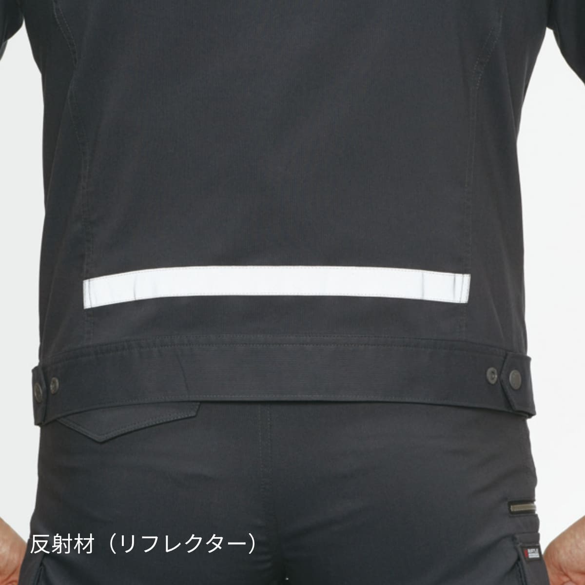 半袖ジャケット（ユニセックス）［9091シリーズ］ | ユニフォーム | 1枚 | 9096 | ネイビー