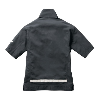 半袖ジャケット（ユニセックス）［9091シリーズ］ | ユニフォーム | 1枚 | 9096 | ネイビー