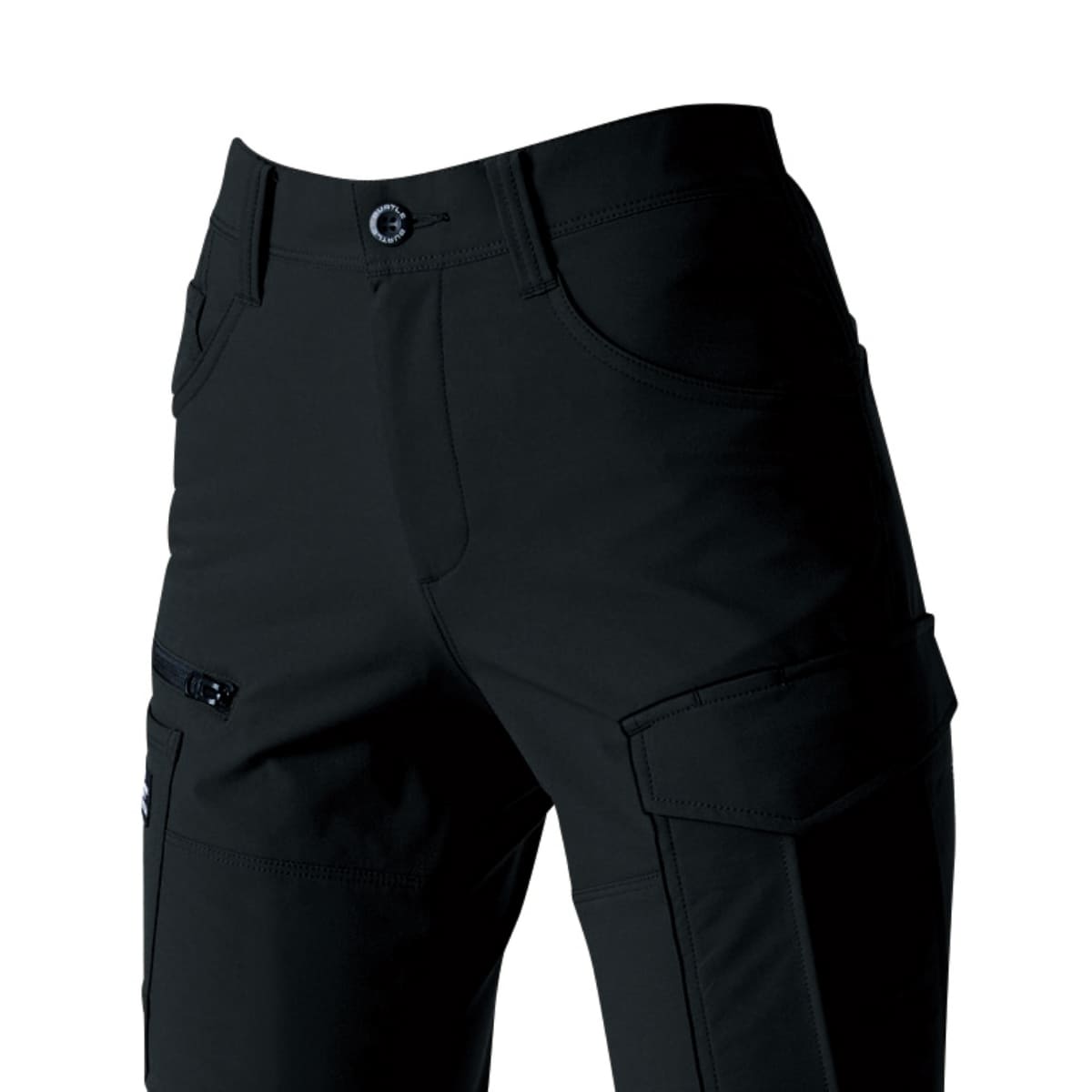 カーゴパンツ（ユニセックス）［9511シリーズ］ | ユニフォーム | 1枚 | 9512 | ブラック